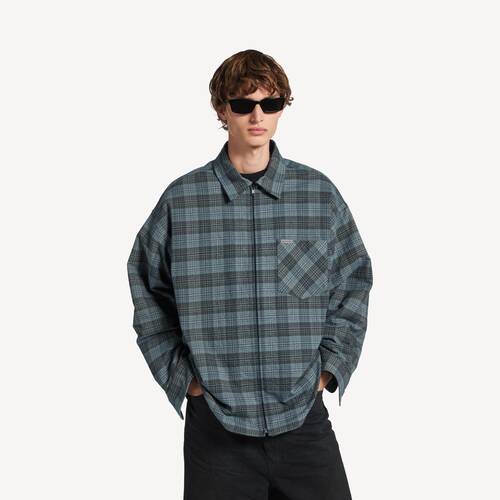 padded overshirt