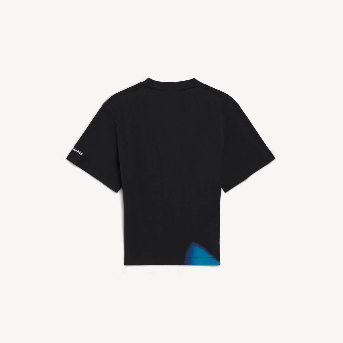 Women's Lips Short Sleeve Top in Black | Balenciaga United States EN - Image 2