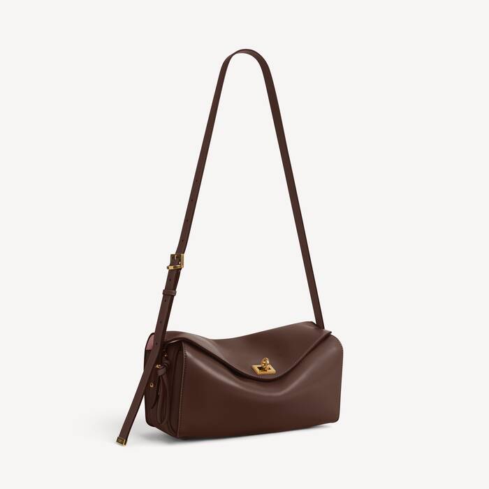 Women's Le 7 Shoulder Bag Medium in Muscade - Women | Balenciaga Netherlands EN - Image 2