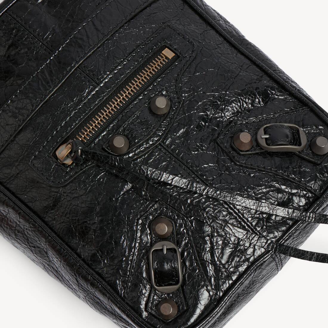 Sac Crossbody Le City Vertical pour Homme en Noir | Balenciaga Canada FR - Image 5