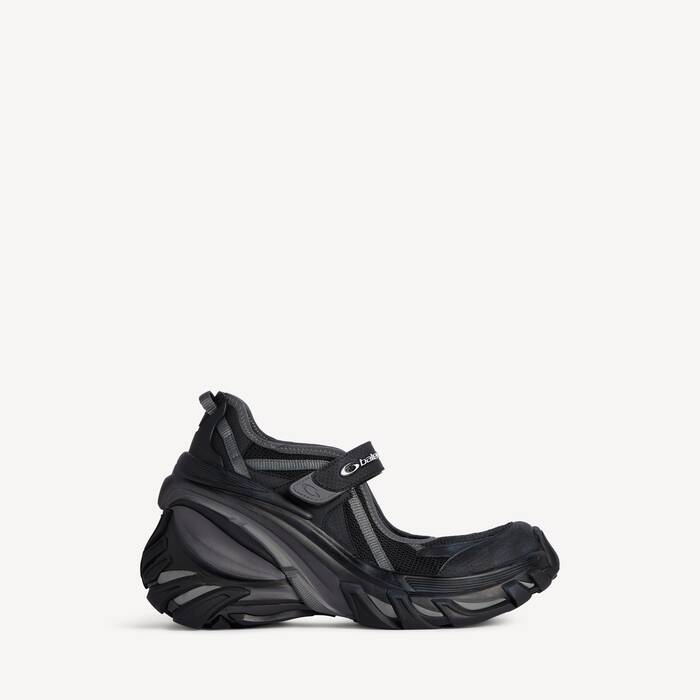 Women's Hydra Mary Jane Sneaker in Black - Women | Balenciaga United States EN - Image 1