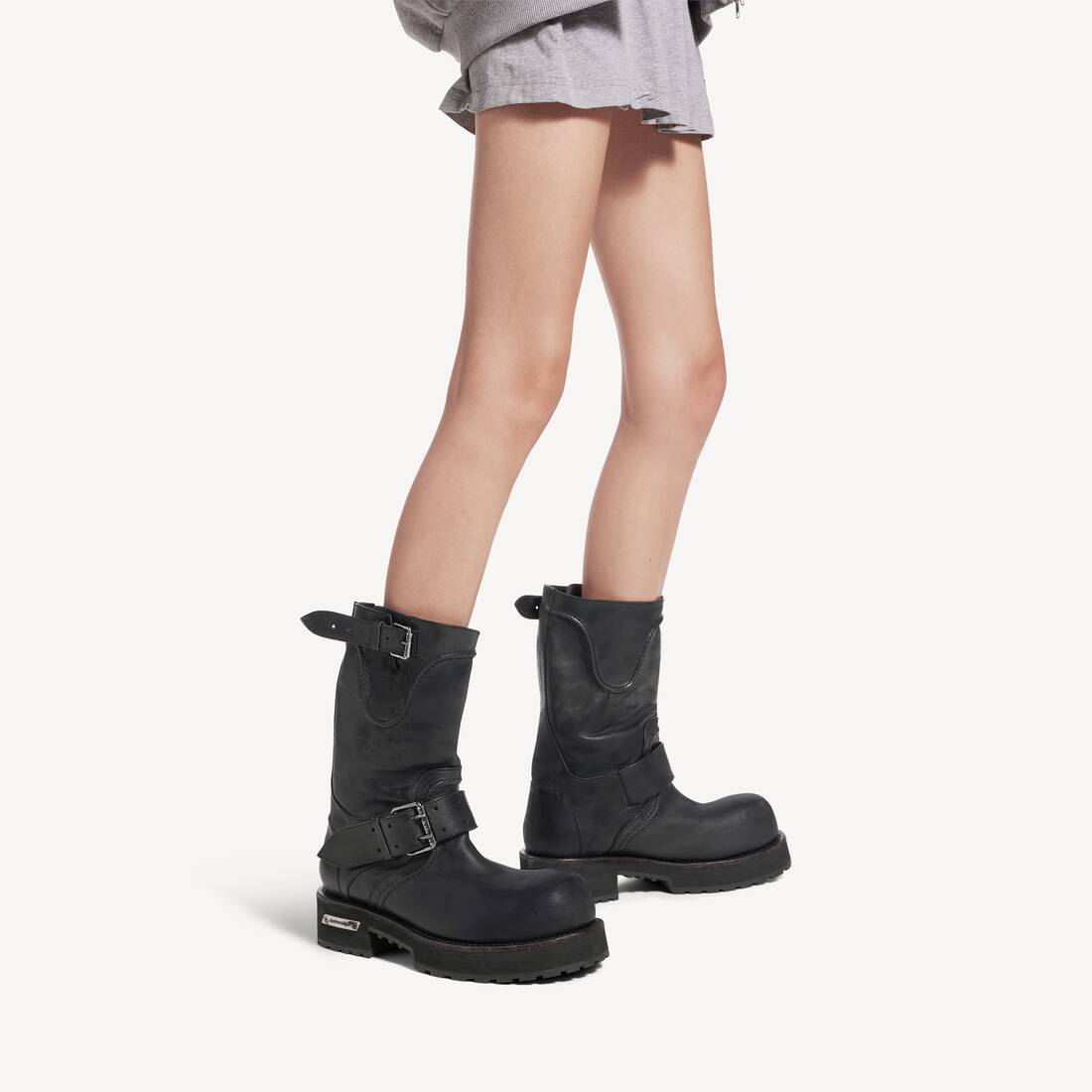 Women's Venom Boot in Black | Balenciaga Lithuania EN - Image 8