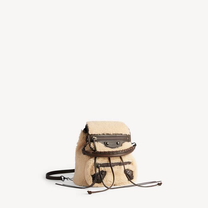 Minimochila Le City para Mujer en Beige - Mujer | Balenciaga Espa&ntilde;a ES - Image 2