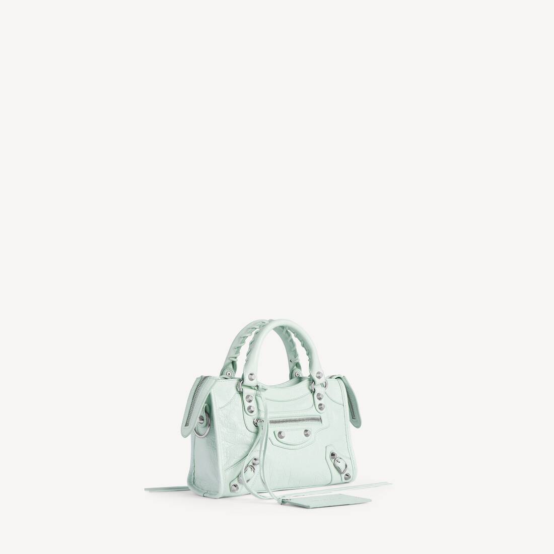 Women's Le City Bag Mini in Almond Green | Balenciaga Greece EN - Image 2