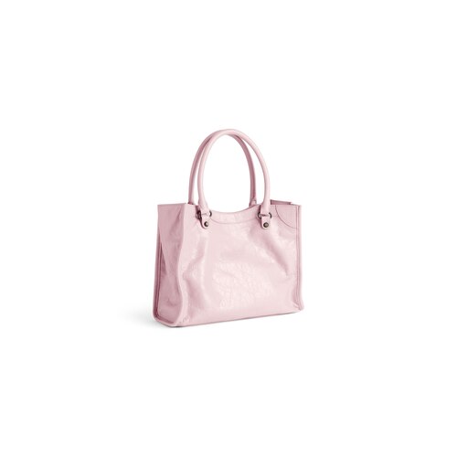 ♡BALENCIAGA ♡ピンク レザー トートバッグ ペタルピンク の ウィメンズ Le City トートバッグ ミニ