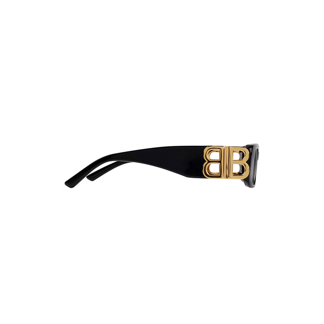 Dynasty Rectangle Sunglasses in Black | Balenciaga US
