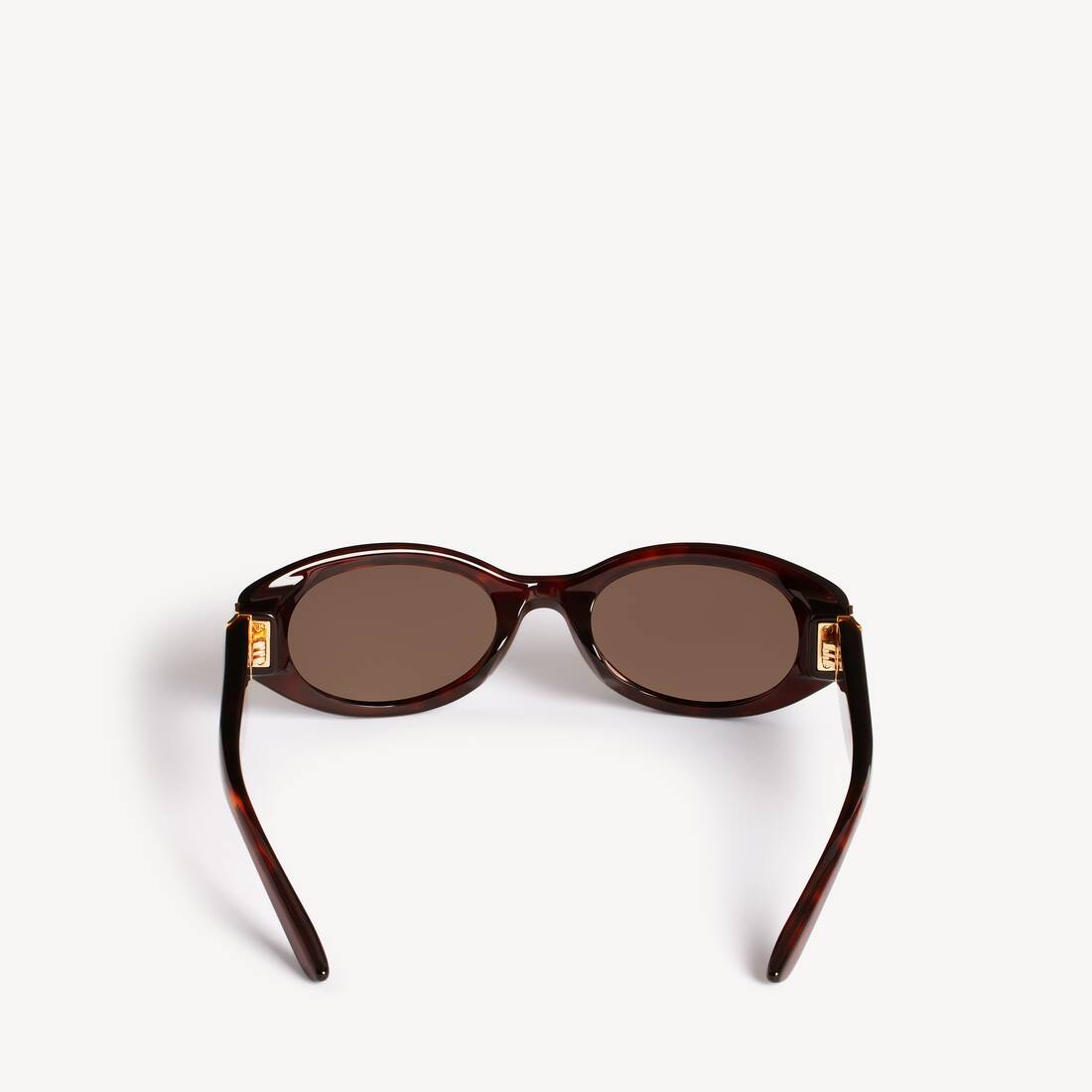 Women's Cosmo Round Af Sunglasses in Dark Brown Havana | Balenciaga United Kingdom EN - Image 2