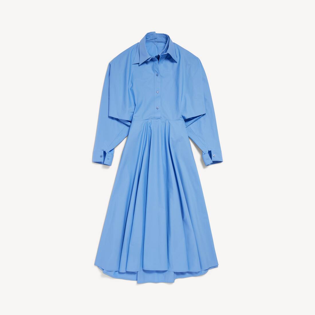 balenciaga blue dress Balenciaga Dress with silk finishing | Women's