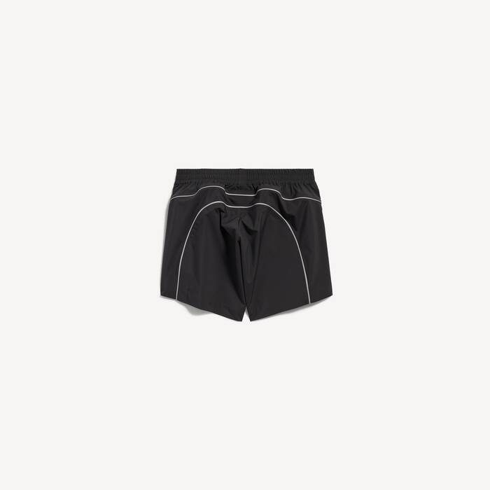 Techwear Trainingsshorts f&uuml;r Damen in Schwarz - Damen | Balenciaga Deutschland DE - Image 2