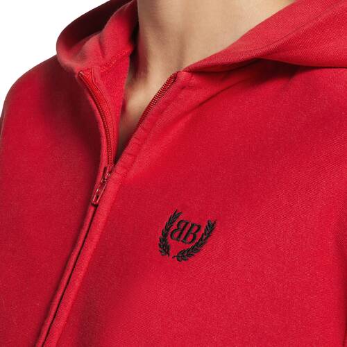 hoodie con cremallera laurel classic regular fit
