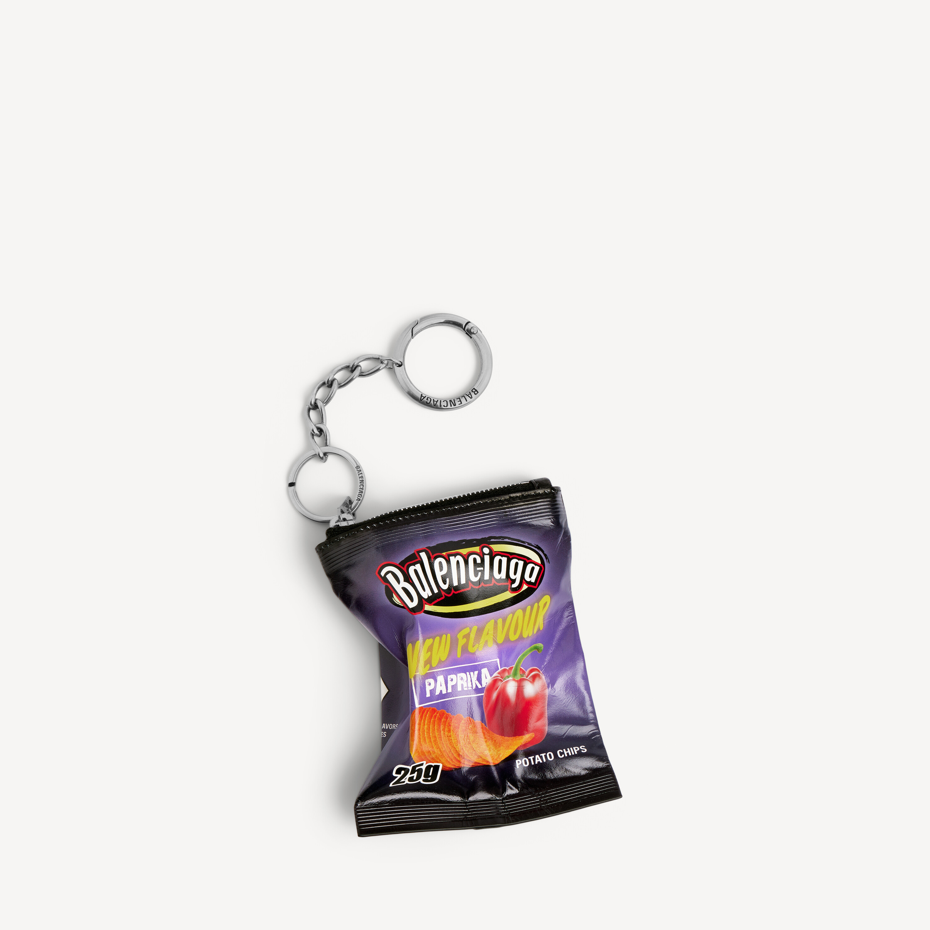 Balenciaga charm/keyring chips