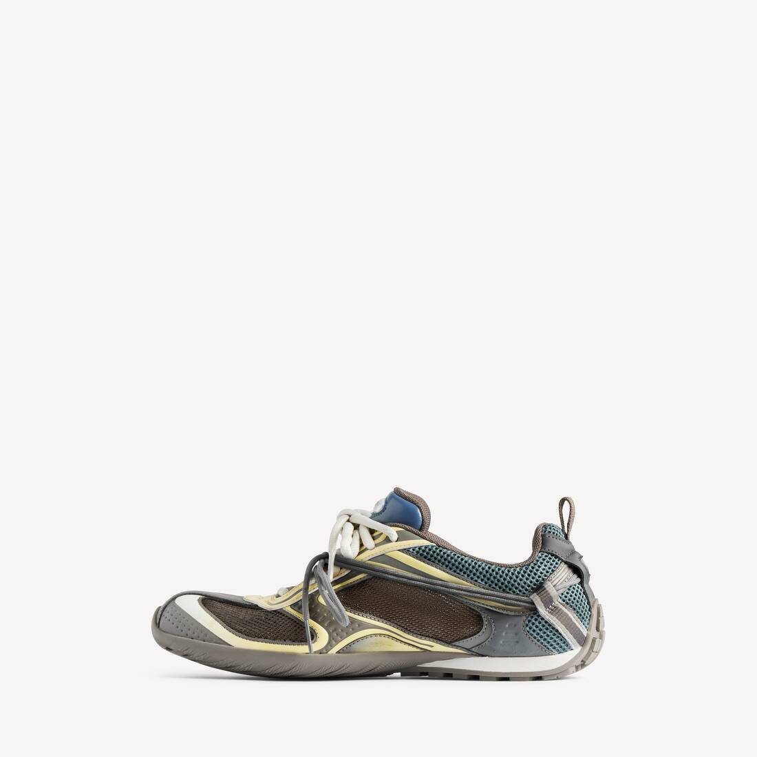 Sneaker Radar Gradient Lines pour Homme en Marron/bleu/jaune/gris | Balenciaga France FR - Image 2