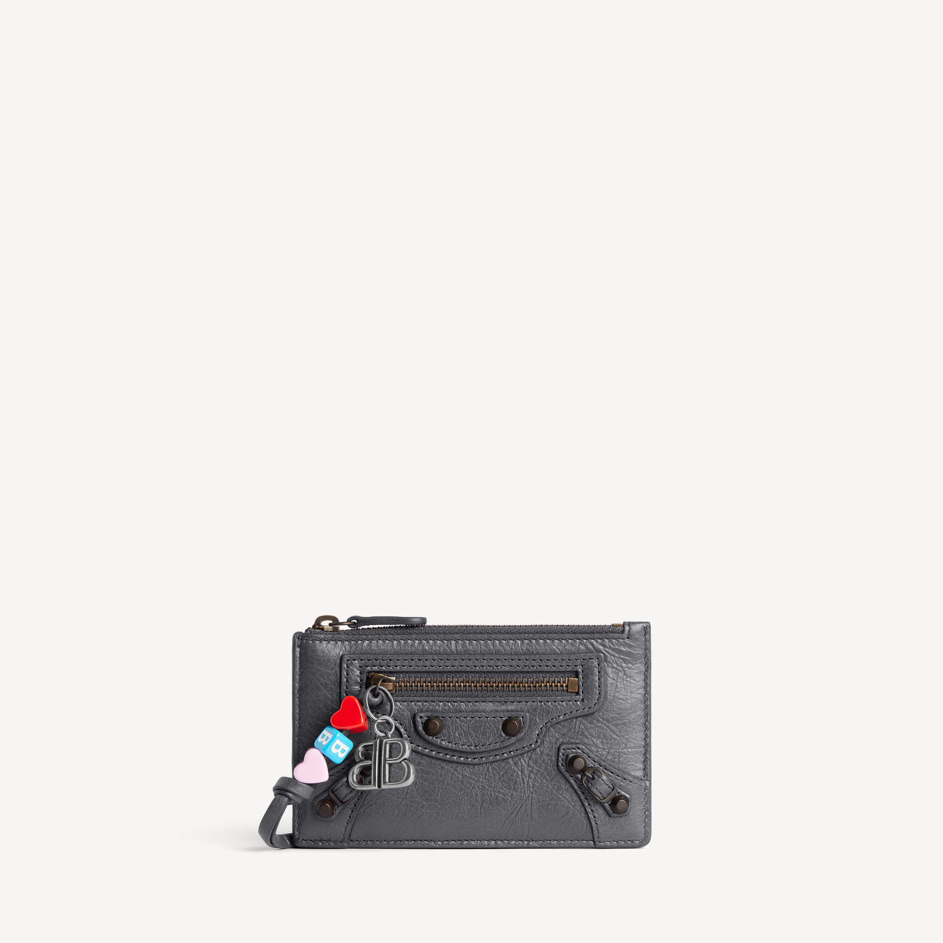 Women's Le City Long Coin And Card Holder in Volcanic Rock