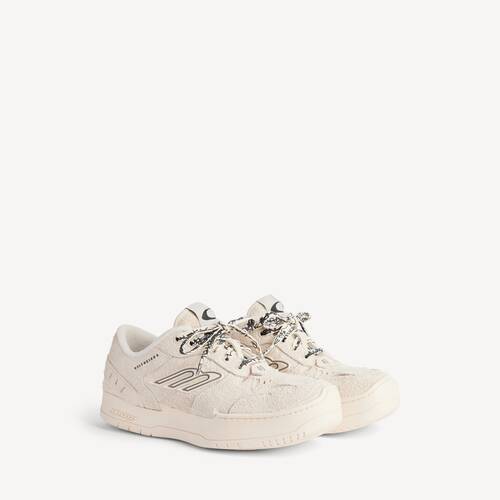 hamptons suede platform sneaker