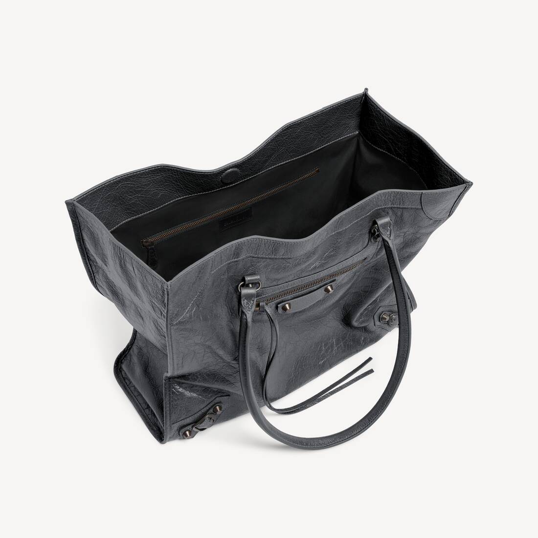 Women's Le City Tote Bag Medium in Volcanic Rock | Balenciaga Canada EN - Image 4