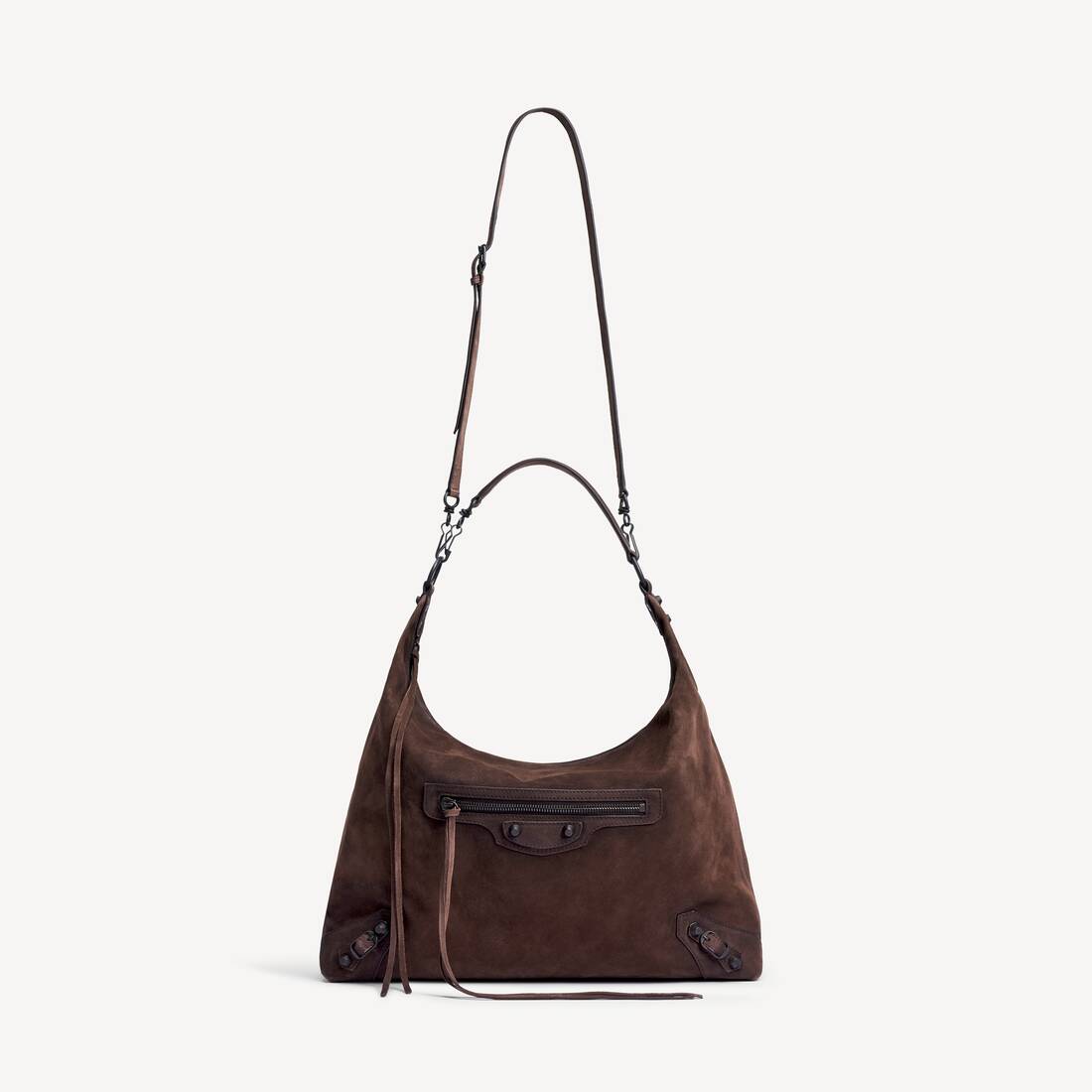 Women's Le City Hobo Bag Medium in Light Espresso | Balenciaga Norway EN - Image 4