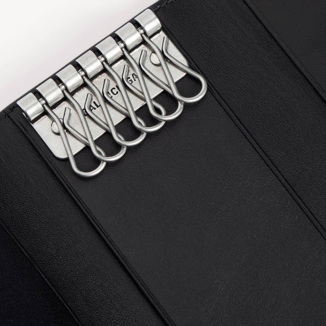 ブラック の メンズ Le City Business スプリットリング付きキーケース | Balenciaga 日本 JA - Image 4