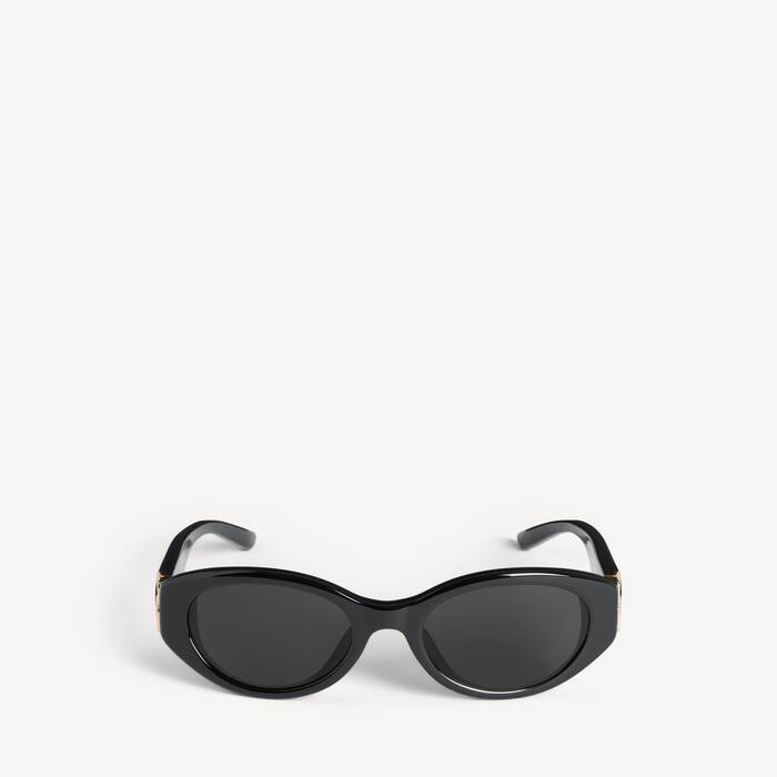 Women's Cosmo Round Af Sunglasses in Black - Women | Balenciaga United Kingdom EN - Image 1
