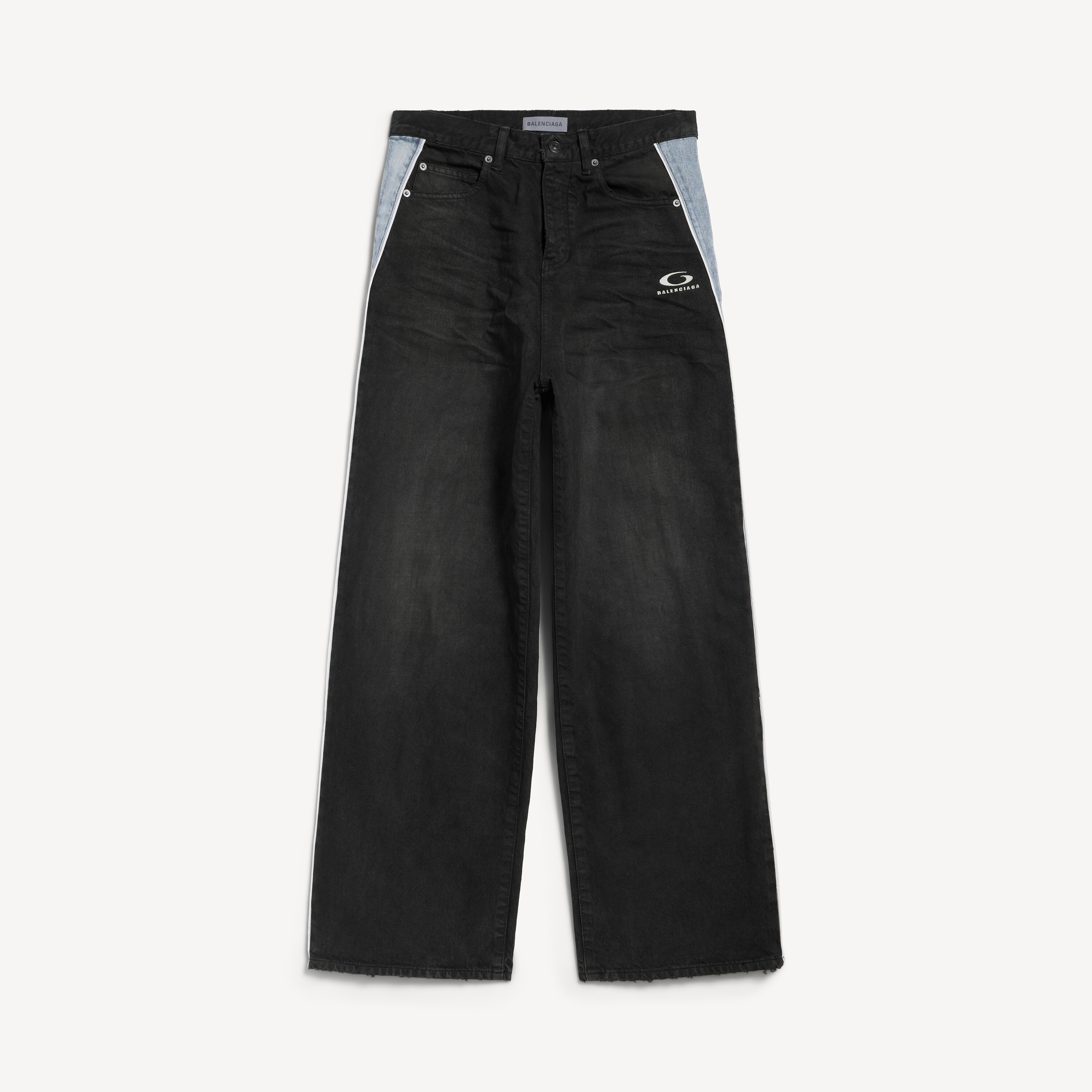 BALENCIAGA　デニム　31 Piping detail denim pants