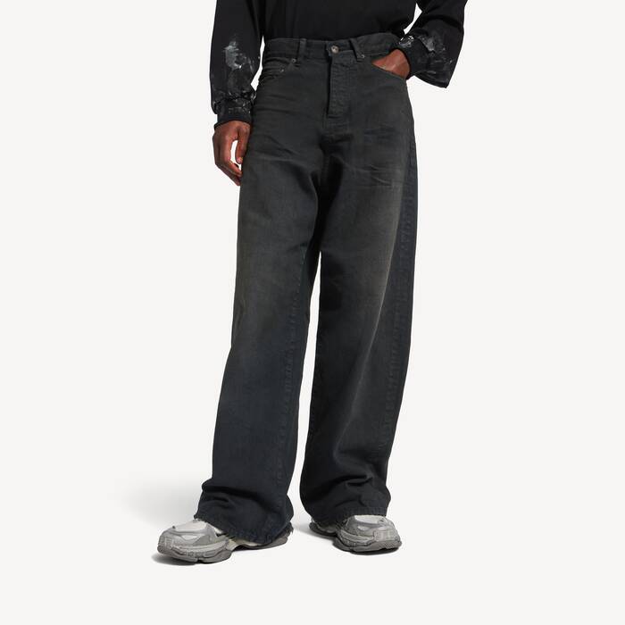 Uomo's Pantaloni Casual in Nero - Uomo | Balenciaga Italia IT - Image 3