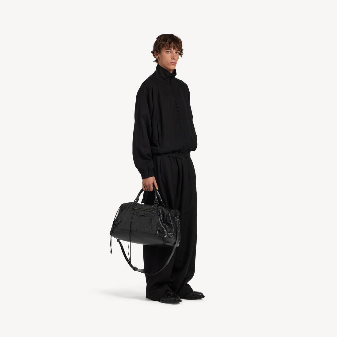 Bolso Le City Boston Grande para Hombre en Negro | Balenciaga Estados Unidos ES - Image 7