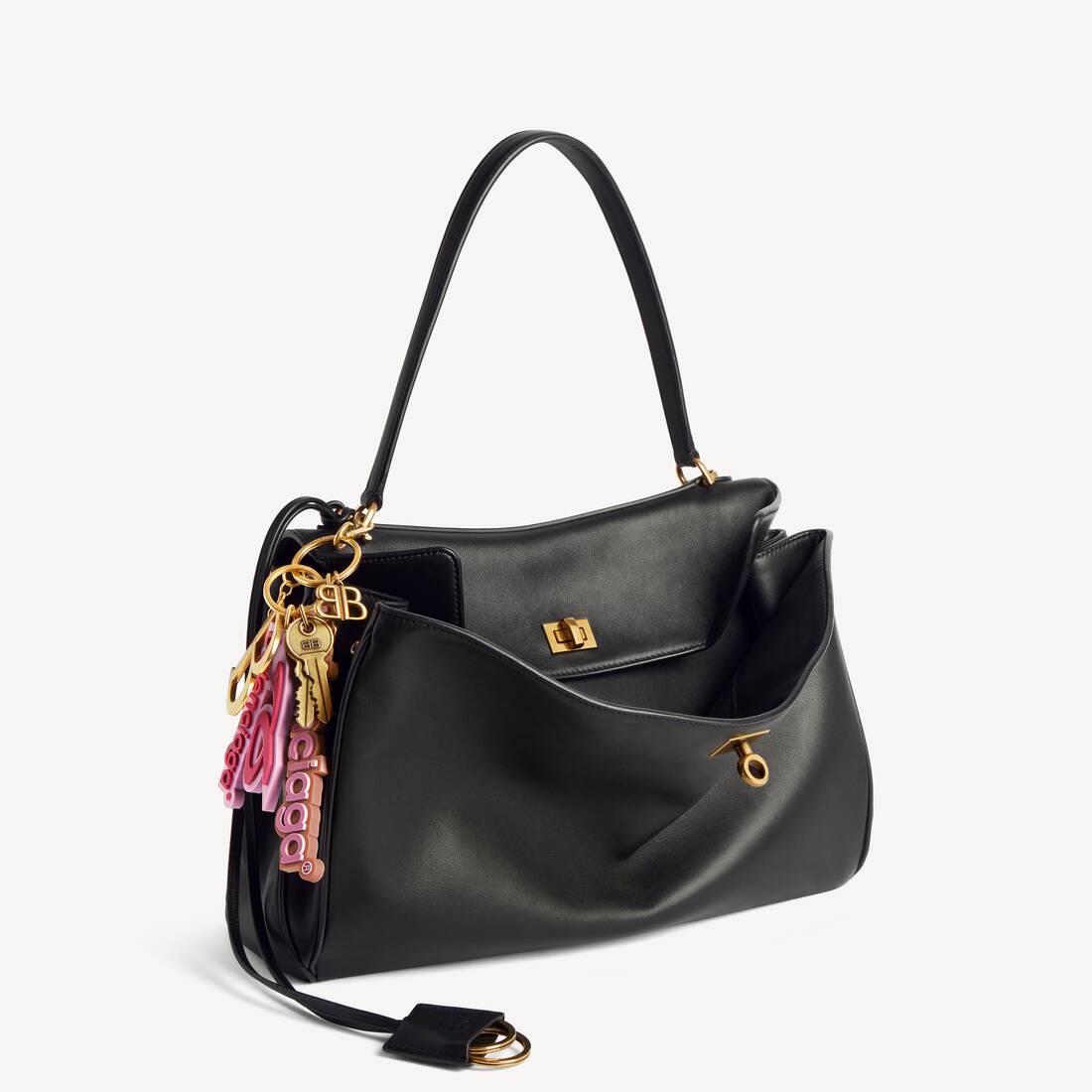 Women's Bodies Keyring/charm in Pink | Balenciaga United Kingdom EN - Image 3