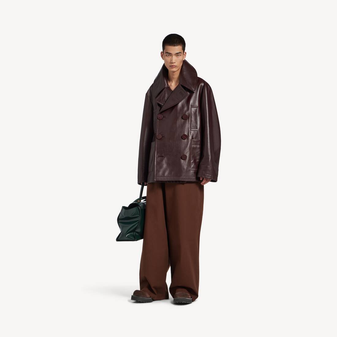 Men's Venom Derby in Espresso | Balenciaga United Kingdom EN - Image 7