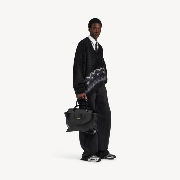 Men's D'orsay Sneaker in Black/white - Men | Balenciaga United States EN - Image 2