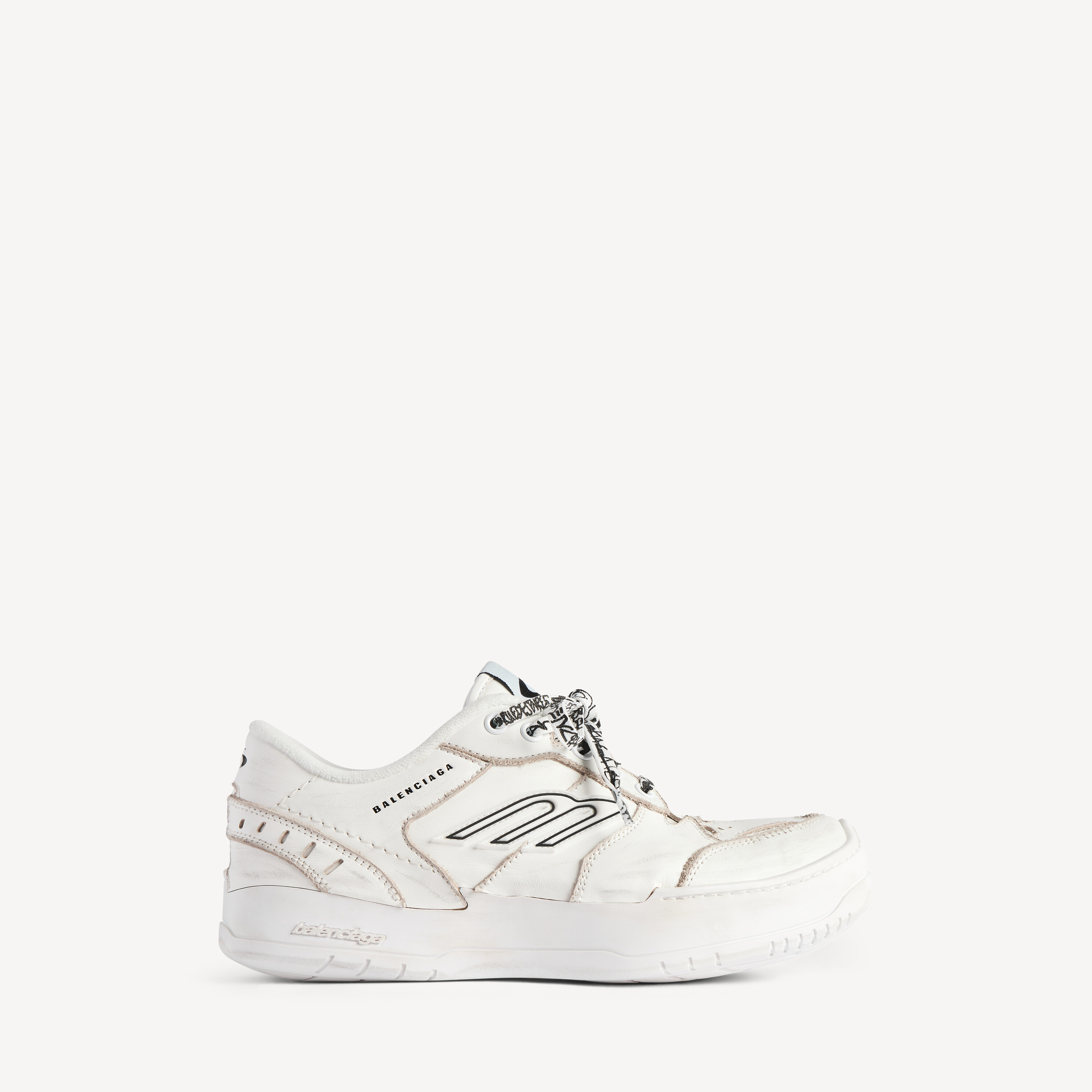 Balenciaga hamptons platform sneaker