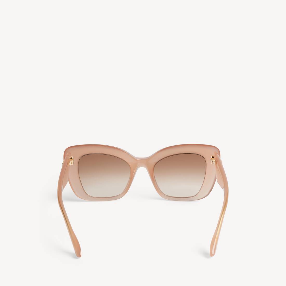 Women's Diva Butterfly Sunglasses in Milky Nude | Balenciaga Hong Kong SAR EN - Image 2