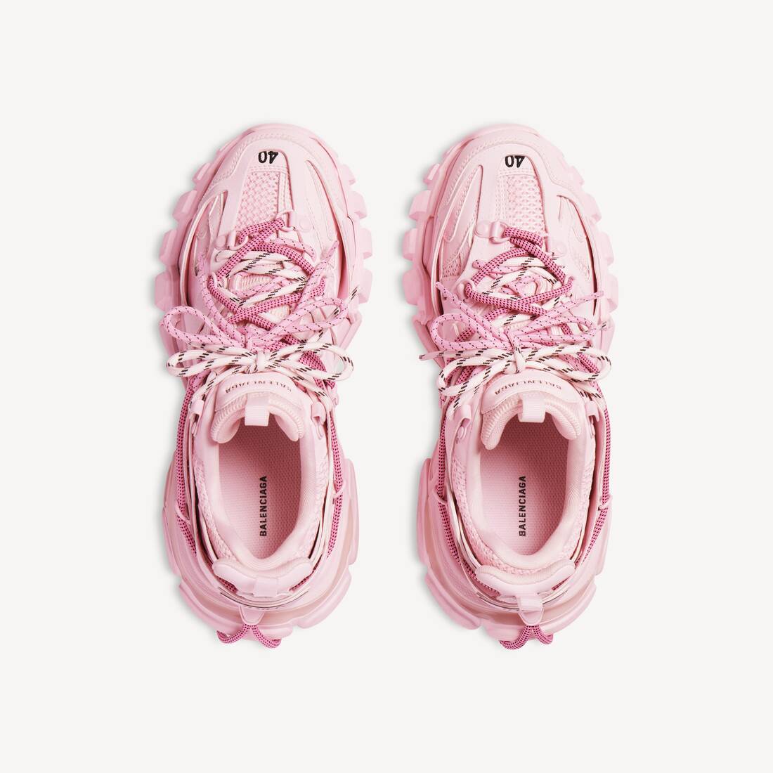 Zapatillas Con Cordones Track Trail para Mujer en Rosa | Balenciaga Espa&ntilde;a ES - Image 5