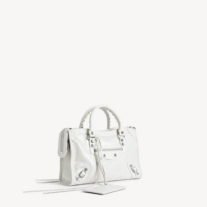 Sac Le City Petit in Blanc | Balenciaga Belgique FR - Image 2