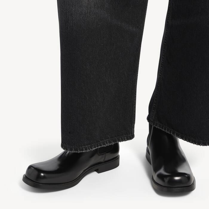 Men's Comfy Chelsea Bootie in Black - Men | Balenciaga United Kingdom EN - Image 3