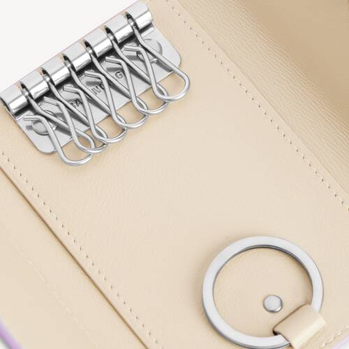 envelope key case with split ring