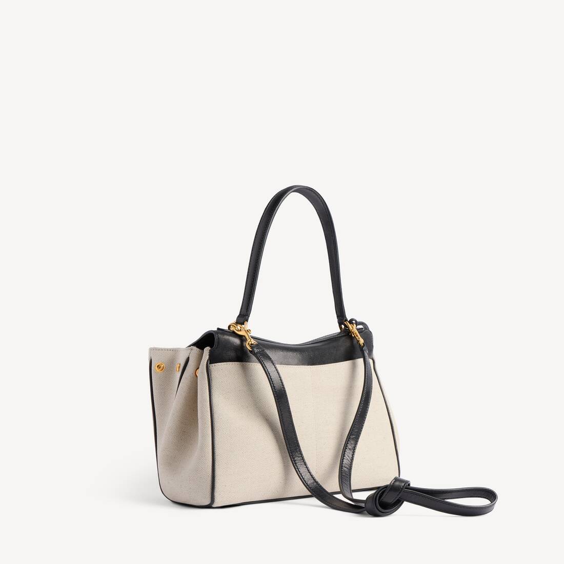 Women's Rodeo Handbag Small in Beige/black | Balenciaga Netherlands EN - Image 3