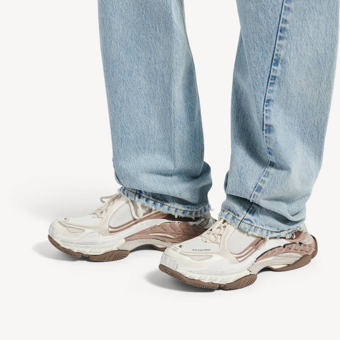 Sneaker Triple S.2 pour Femme en Marron/beige | Balenciaga Belgique FR - Image 6