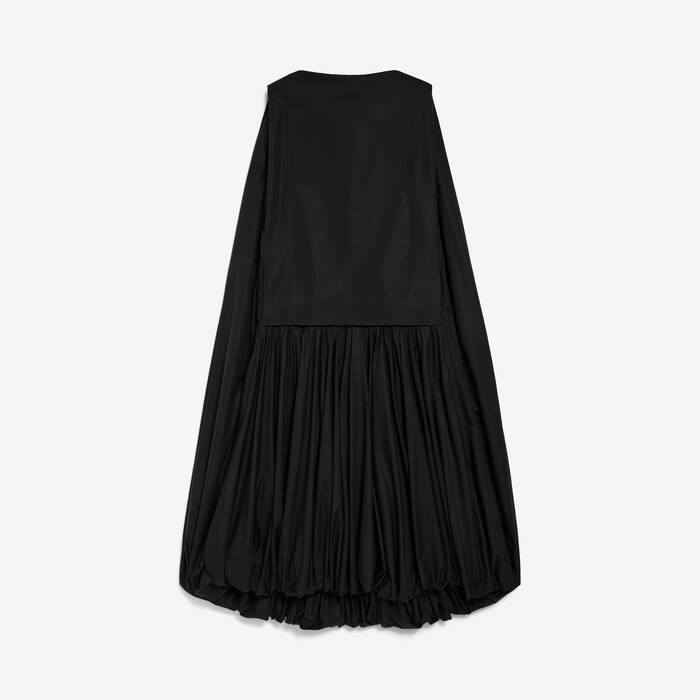 Women's Crist&oacute;bal Gown Dress in Black - Women | Balenciaga United States EN - Image 2
