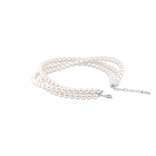 collier ras-de-cou 3 rangs pearl