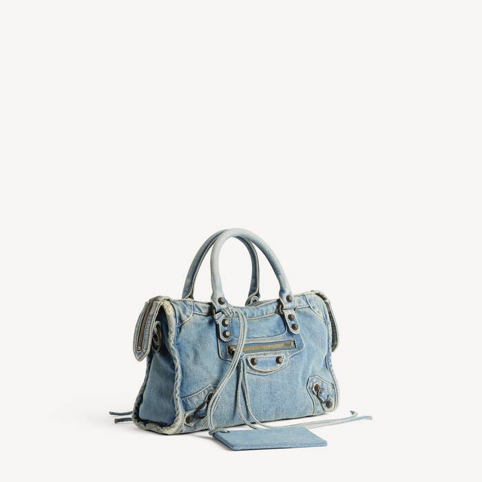 Women's Le City Bag Small in Blue - Women | Balenciaga United Kingdom EN - Image 2