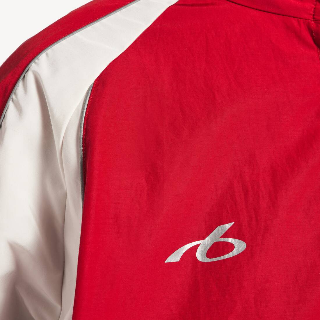 Men's Soccer Tracksuit Jacket in Lipstick Red | Balenciaga United Kingdom EN - Image 6