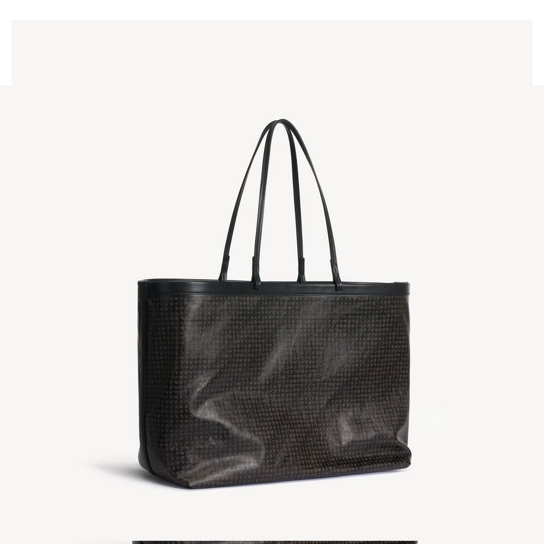 Select Tragetasche Gro&szlig; f&uuml;r Damen in Schwarz/orange | Balenciaga Deutschland DE - Image 3