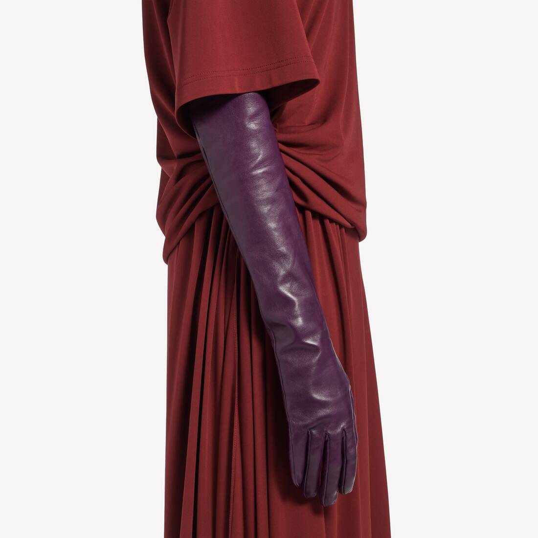 パープル の ウィメンズ ロンググローブ | Balenciaga 日本 JA - Image 4