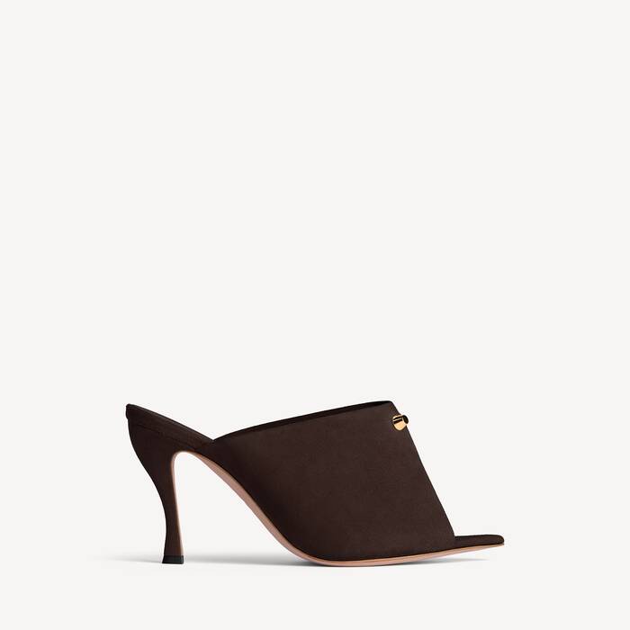 Women's Midnight City Mule in Testa Di Moro - Women | Balenciaga Japan EN - Image 1