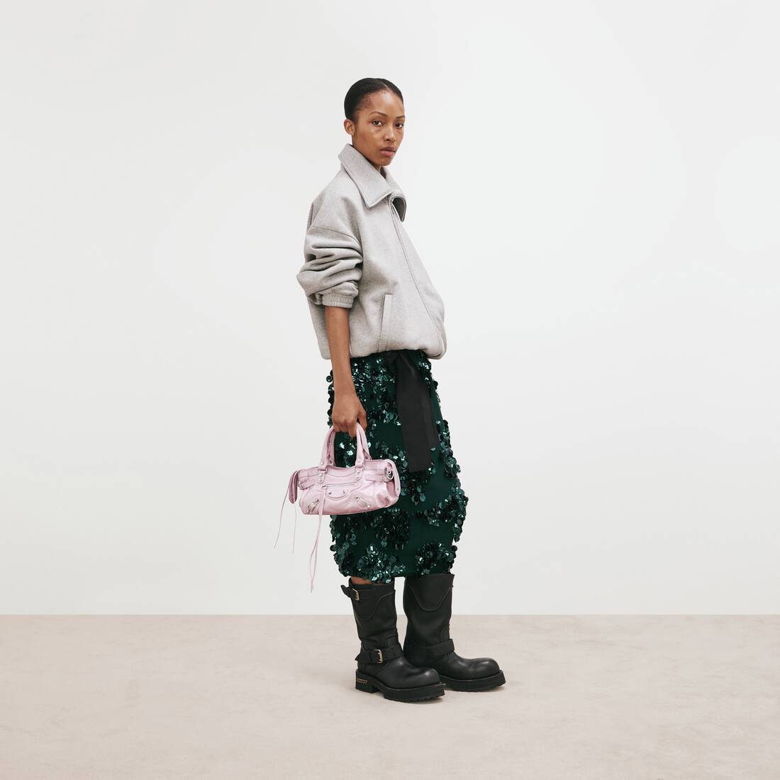 Women's Le City Bag East-west Mini in Petal Pink | Balenciaga United States EN - Image 7