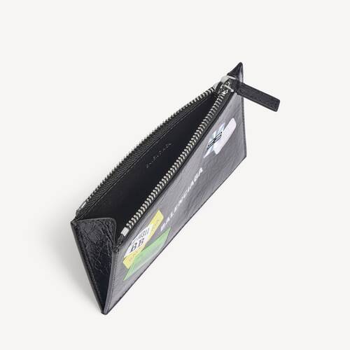 cash large long coin and card holder
