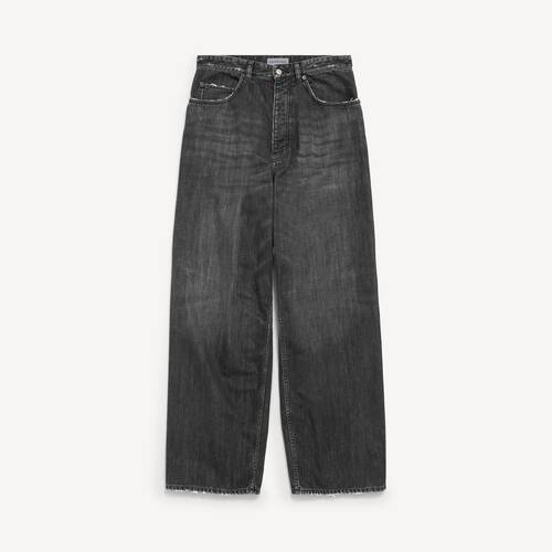 plissierte baggyhose 