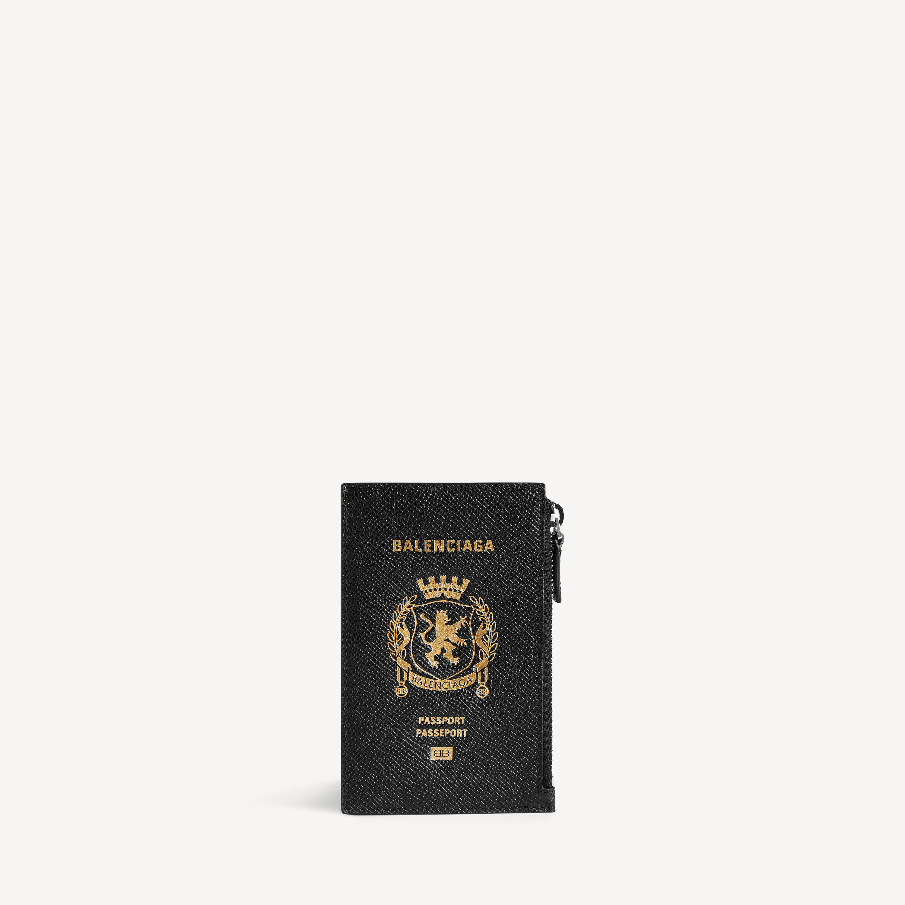 Balenciaga passport long coin and card holder