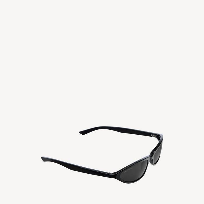 Occhiali Da Sole Neo Oval 2.0  da Donna in Nero - Donna | Balenciaga Italia IT - Image 2
