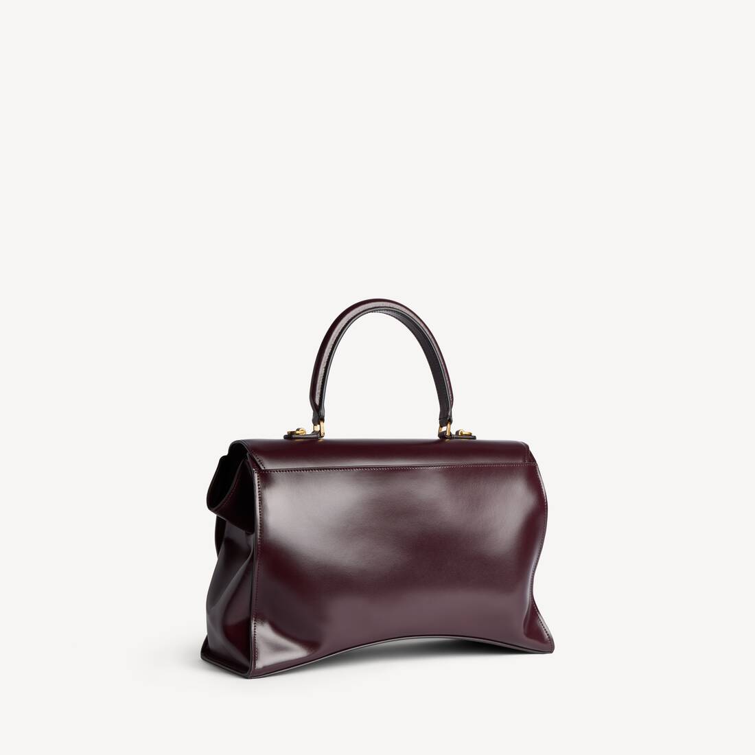 Hourglass Avenue Henkeltasche Mittelgro&szlig; f&uuml;r Damen in Traube | Balenciaga Deutschland DE - Image 3