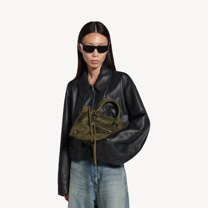 Women's Le City Bag Small in Khaki - Women | Balenciaga Brazil EN - Image 2